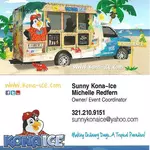 Kona Ice of Central Brevard County logo