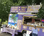 Tasty Treasures Food Trailer logo
