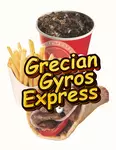 Grecian Gyros Express logo