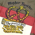 Mister Twister the pretzel guy logo