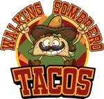 Walking Sombrero Tacos logo