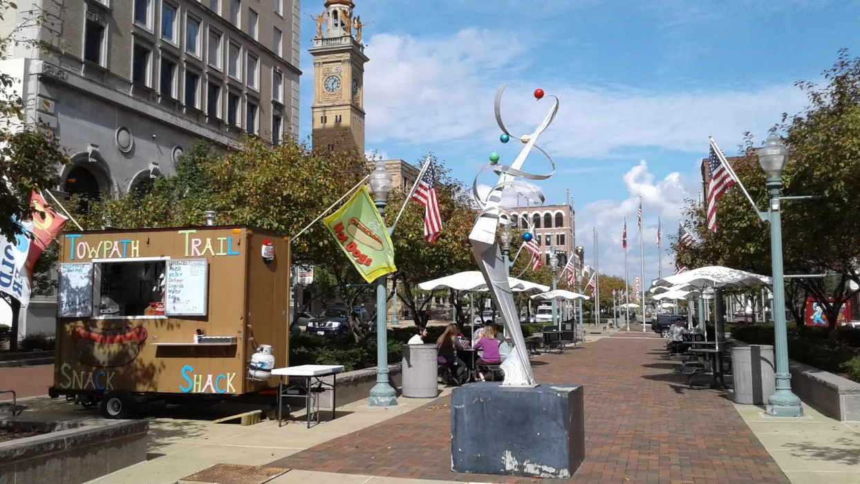 South Plaza Downtown Canton, Ohio