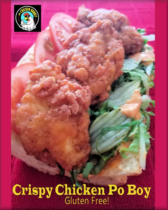 Gluten Free Crispy Chicken Po Boy