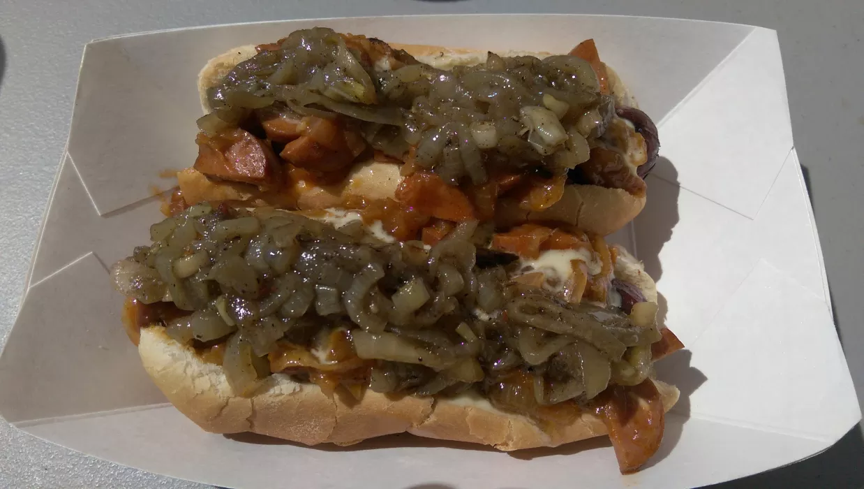 A 2 Polish special topped with our Cajun &amp; grilled onions