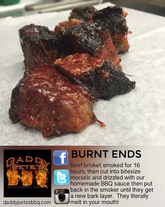 Slooowww Smoked Burnt Ends